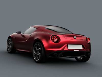 4 C concept-новий спорткар від Alfa Romeo